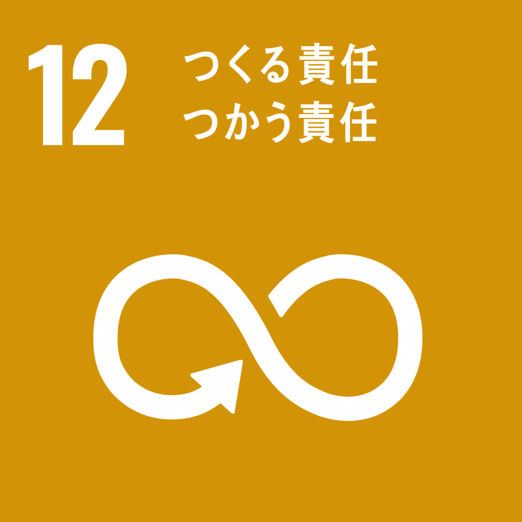 SDGs　12.つくる責任・つかう責任のアイコン